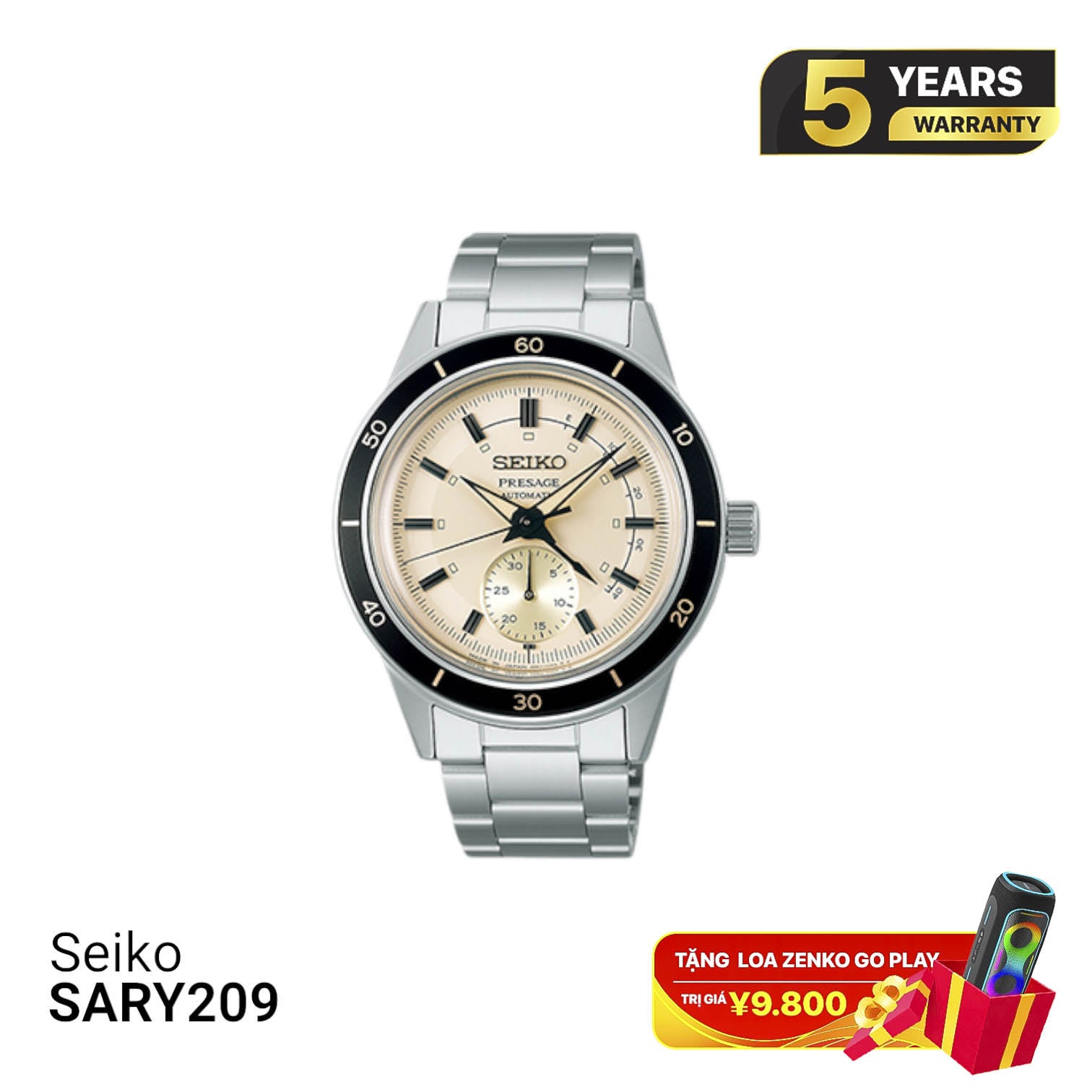 Jam Tangan Mekanik Seiko Pressage Style 60's SARY209 - Menerima Pesanan 