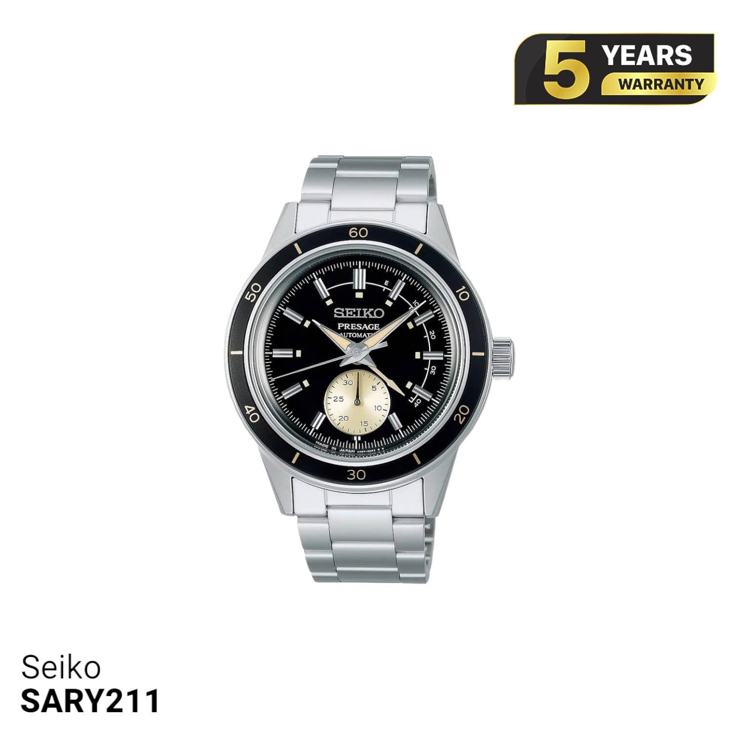 Jam Tangan Mekanik Seiko Pressage Style 60-an SARY211 - Barang Pajangan 