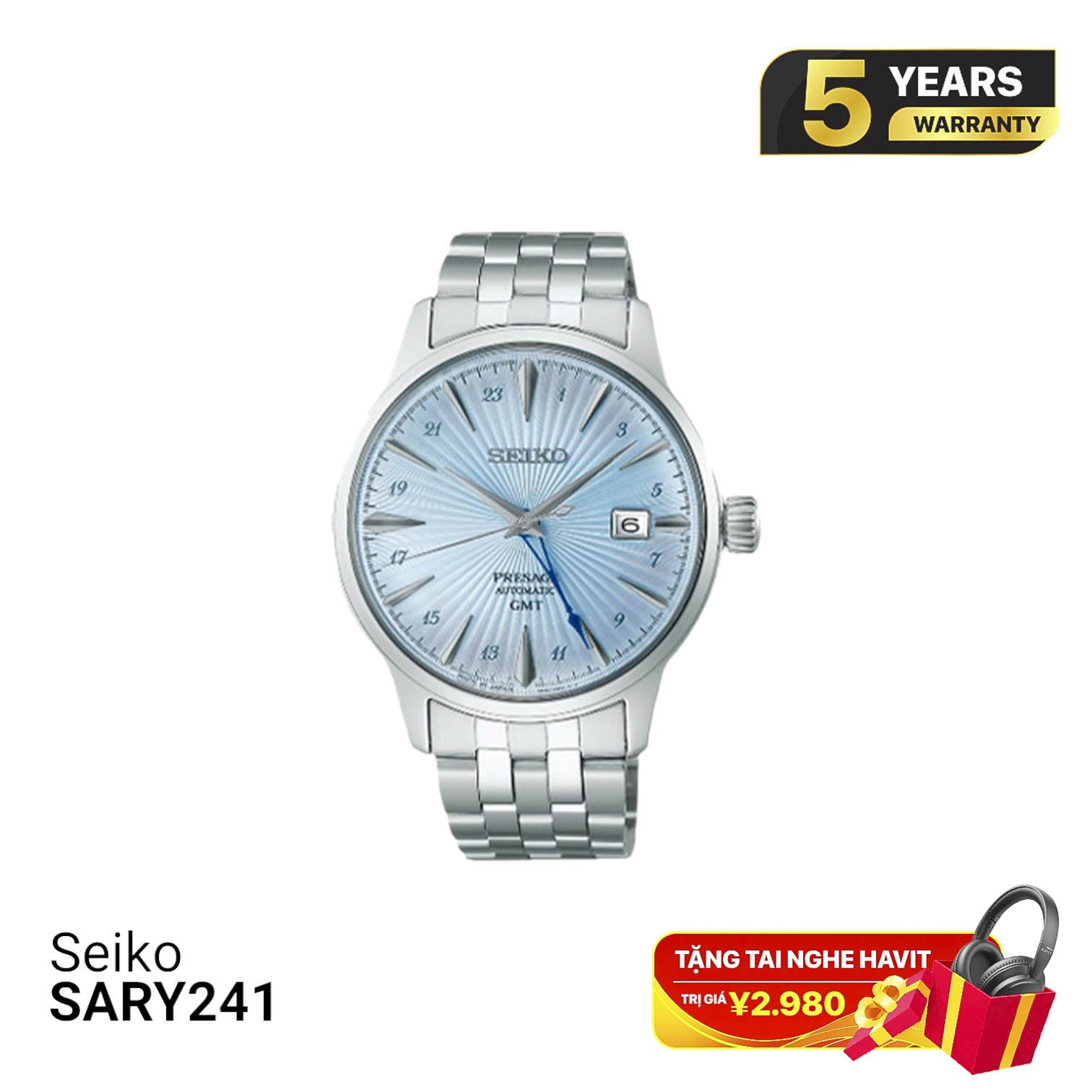 Jam Tangan Mekanik Seiko Presage Cocktail Time SARY241 