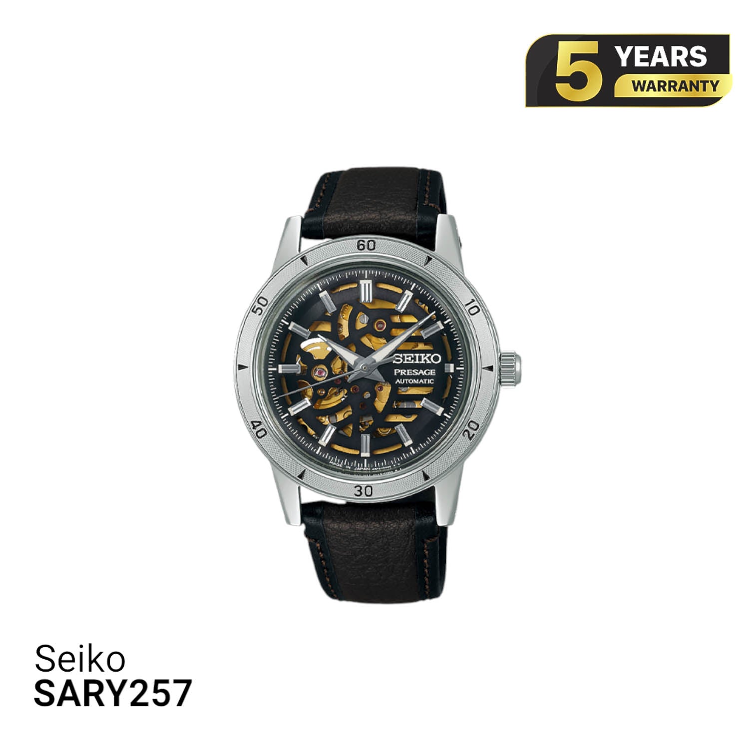 Jam Tangan Mekanik Seiko Pressage Style 60s SARY257 - Menerima Pesanan 
