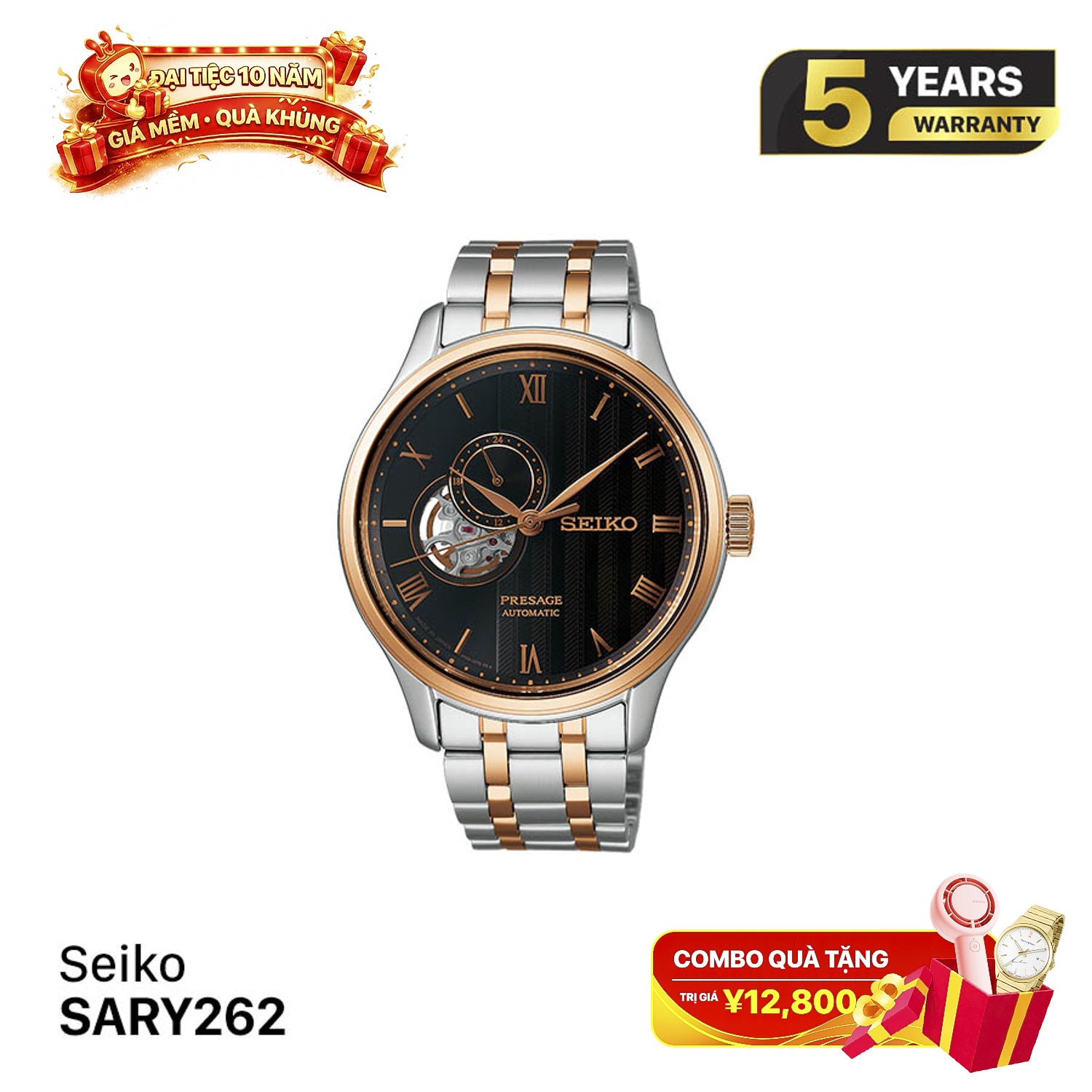 Jam Tangan Mekanik Seiko Presage Japanese Garden SARY262 - Menerima Pesanan 