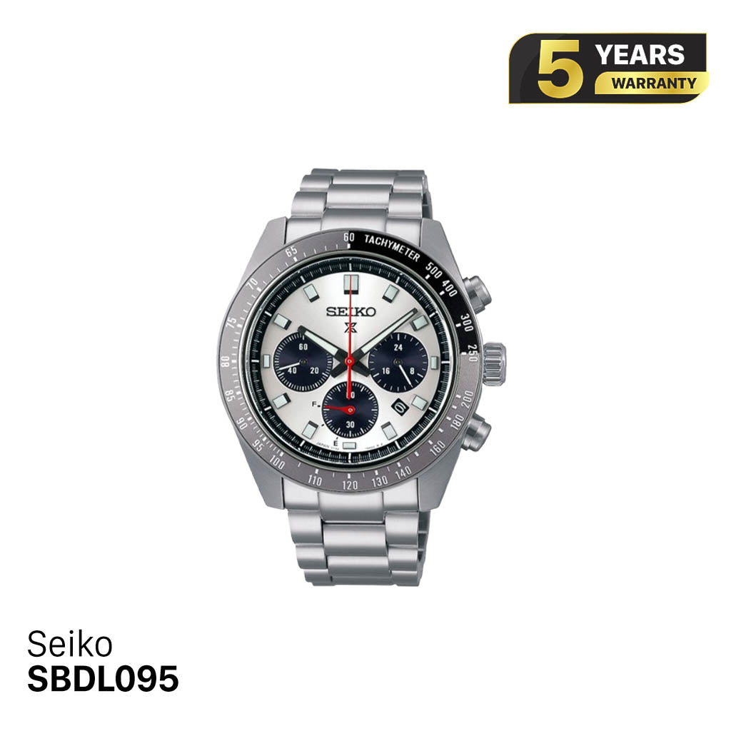 Jam tangan bertenaga surya Seiko Prospex Speedtimer SBDL095 