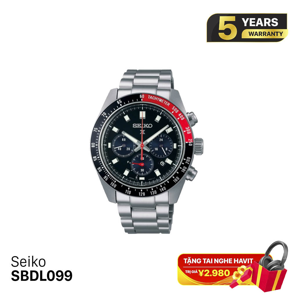 Jam Tangan Bertenaga Surya Seiko Prospex Speedtimer SBDL099 - Menerima Pesanan 
