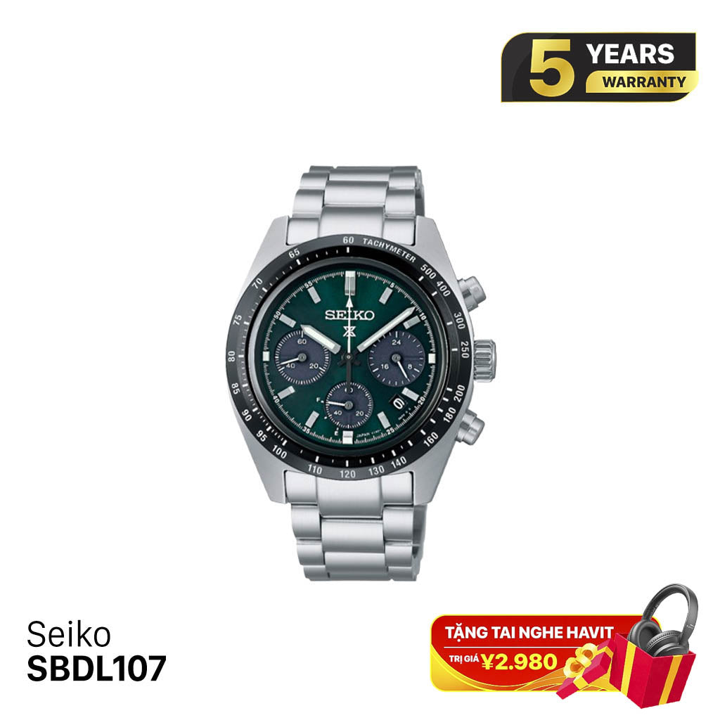 Jam Tangan Seiko Prospex Speedtimer SBDL107 Bertenaga Surya - Menerima Pesanan 