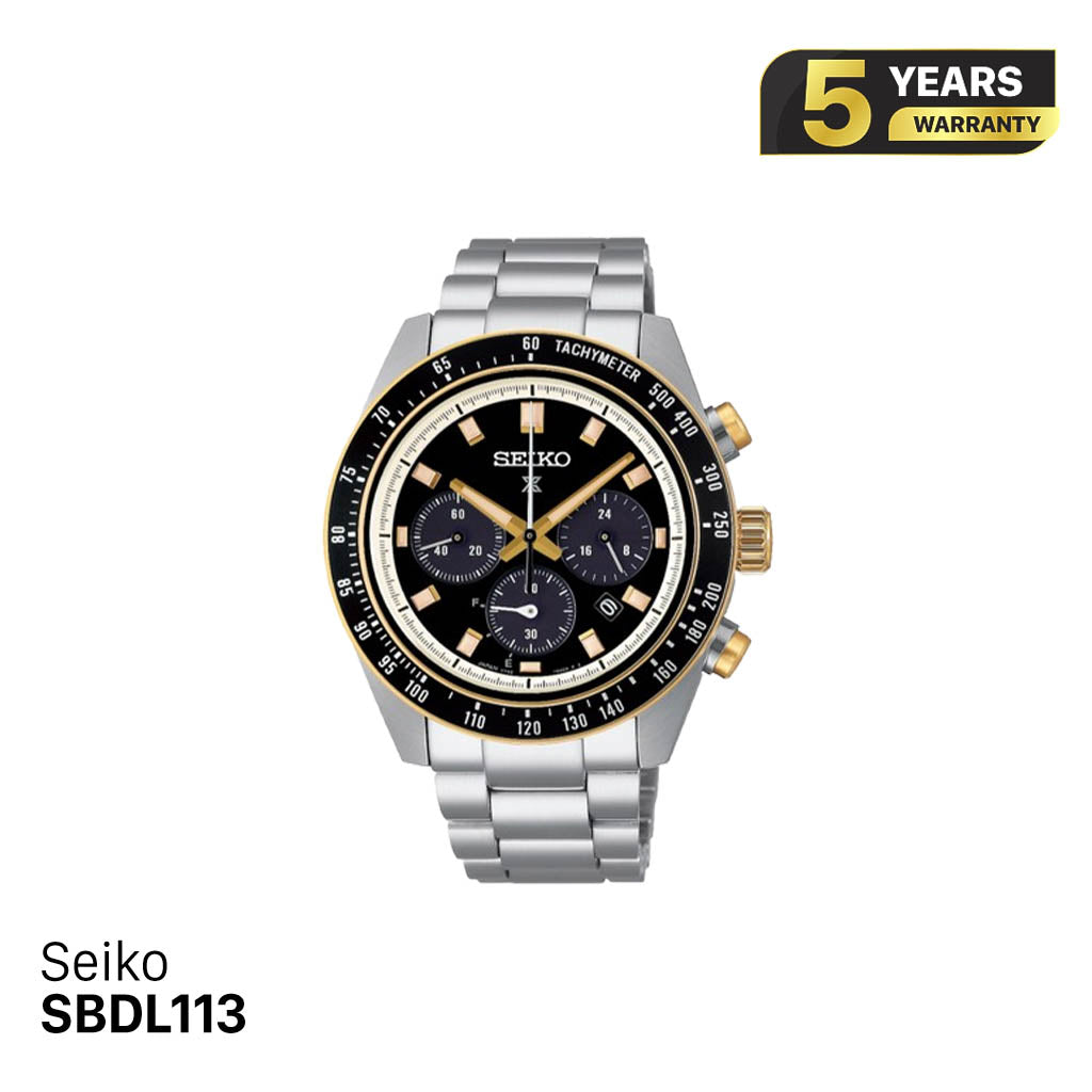 Jam Tangan Seiko Prospex Speedtimer SBDL113 Bertenaga Surya - Menerima Pesanan 