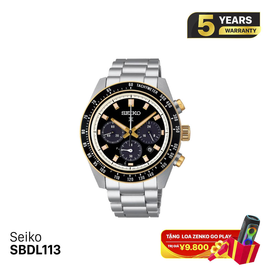 Jam Tangan Seiko Prospex Speedtimer SBDL113 Bertenaga Surya - Menerima Pesanan 
