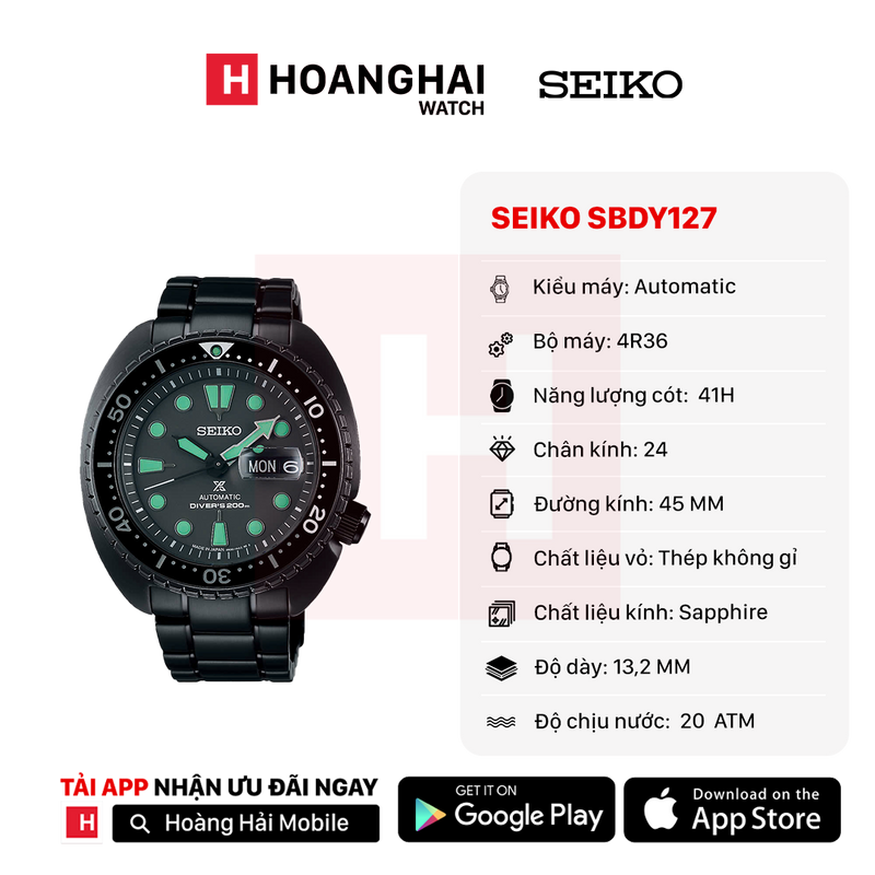 Jam Tangan Mekanik Seiko Prospex Diver Scuba SBDY127 - Menerima Pesanan