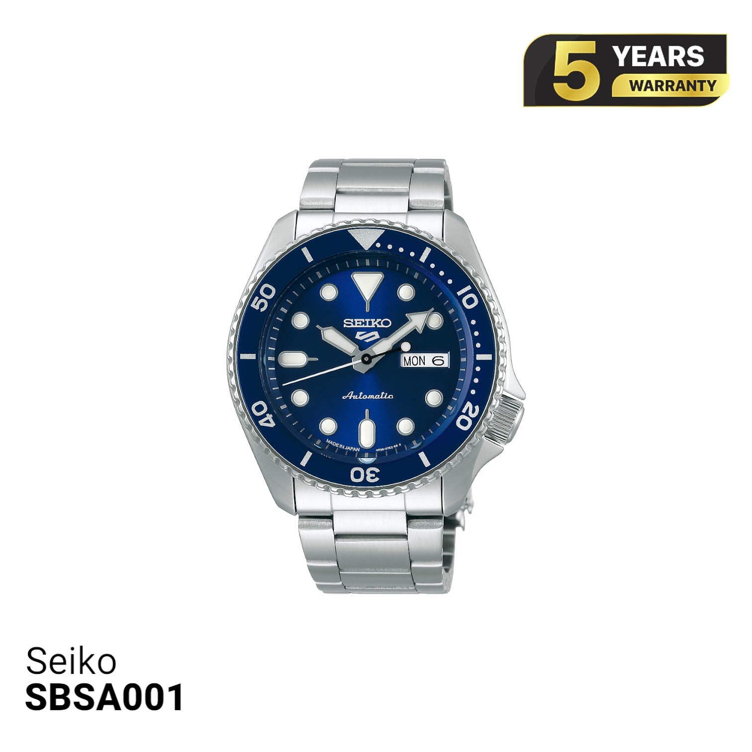 Jam tangan mekanik Seiko 5 Sport SKX series SBSA001 - Menerima pesanan 