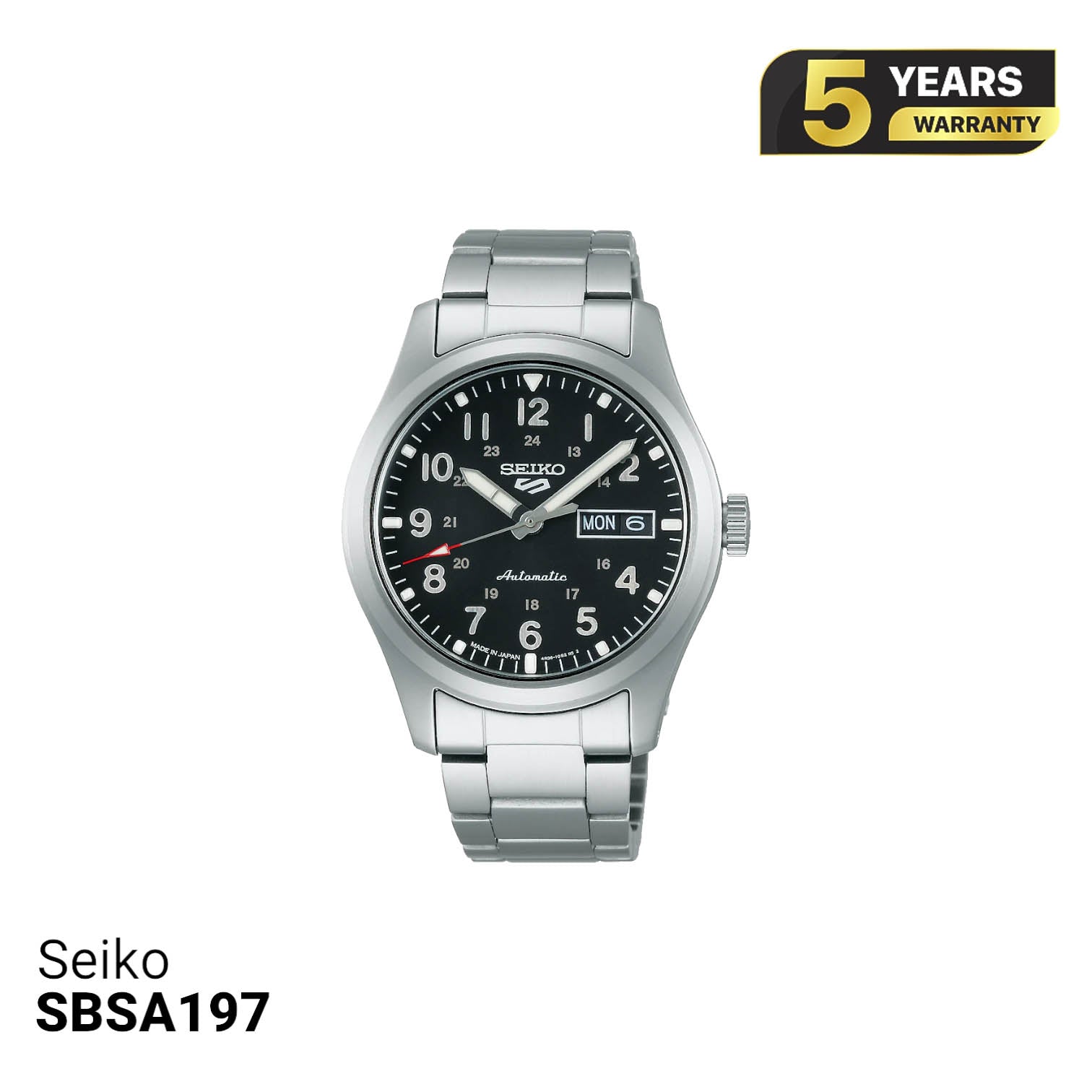Jam tangan mekanik Seiko 5 Field series SBSA111 - Menerima pesanan 