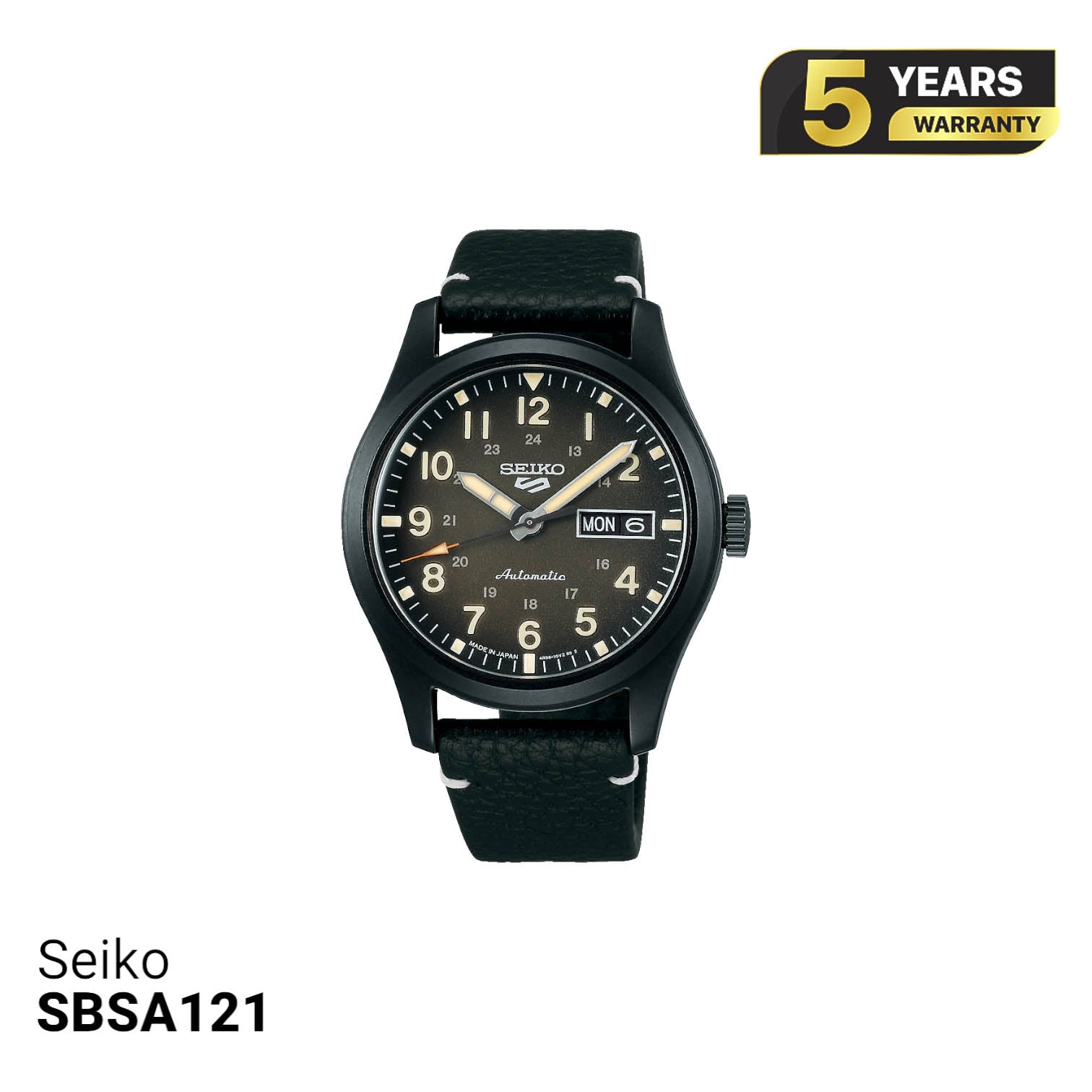 Jam tangan mekanik Seiko 5 Field series SBSA121 