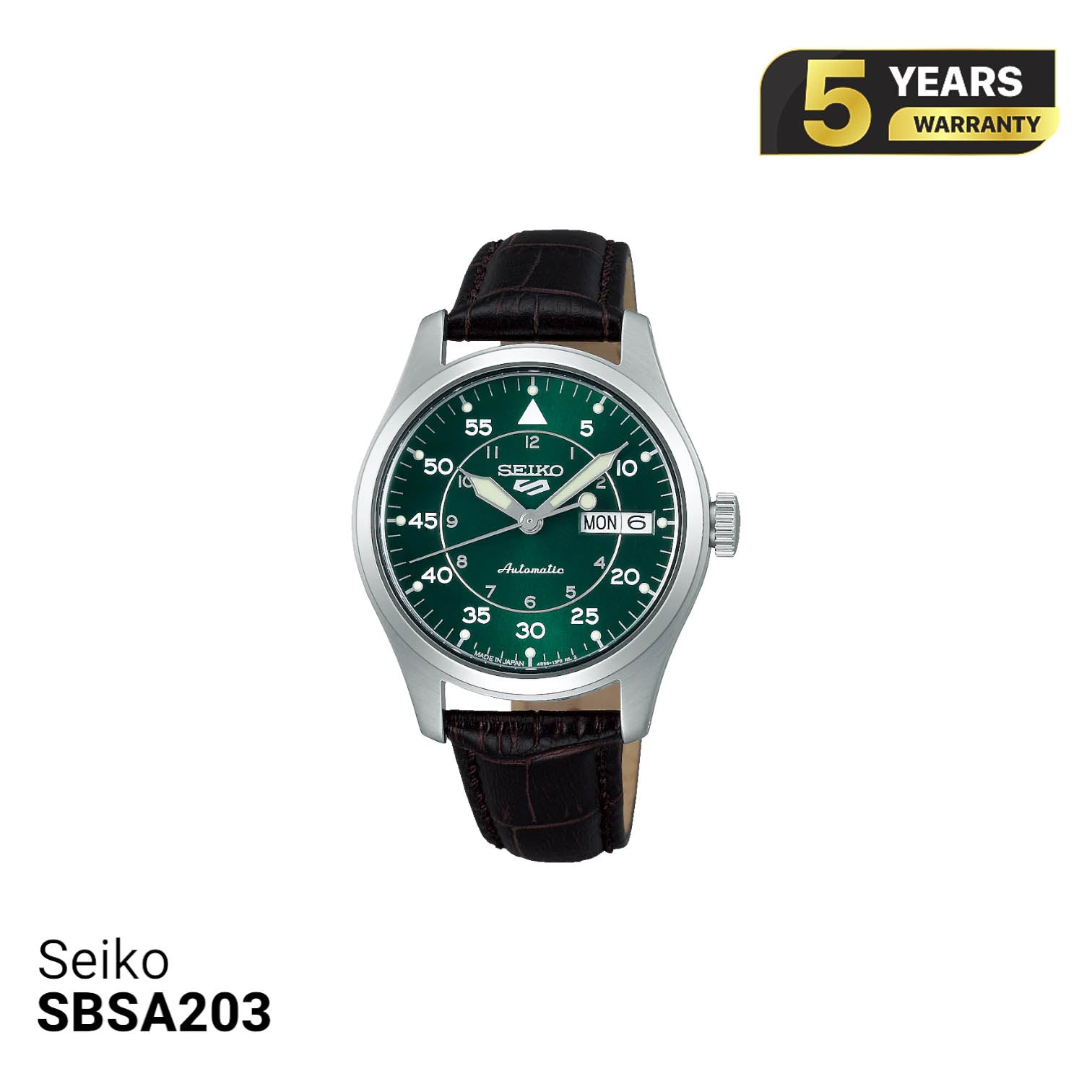 Jam tangan mekanik Seiko 5 Field series SBSA203 - Menerima pesanan. 