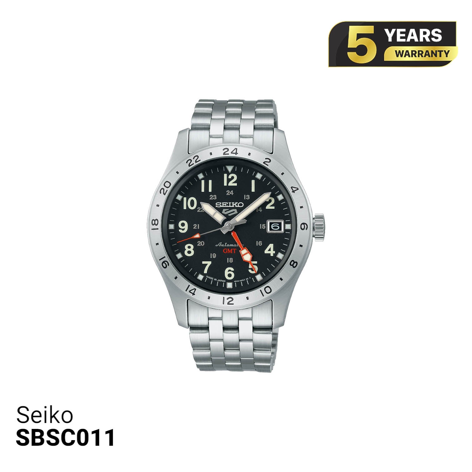 Jam tangan mekanik Seiko 5 Field series SBSC011 - Menerima pesanan 