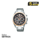 Jam Tangan Seiko Chronograph SBTR026 Bertenaga Baterai - Menerima Pesanan 