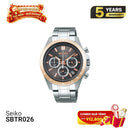 Jam Tangan Seiko Chronograph SBTR026 Bertenaga Baterai - Menerima Pesanan 