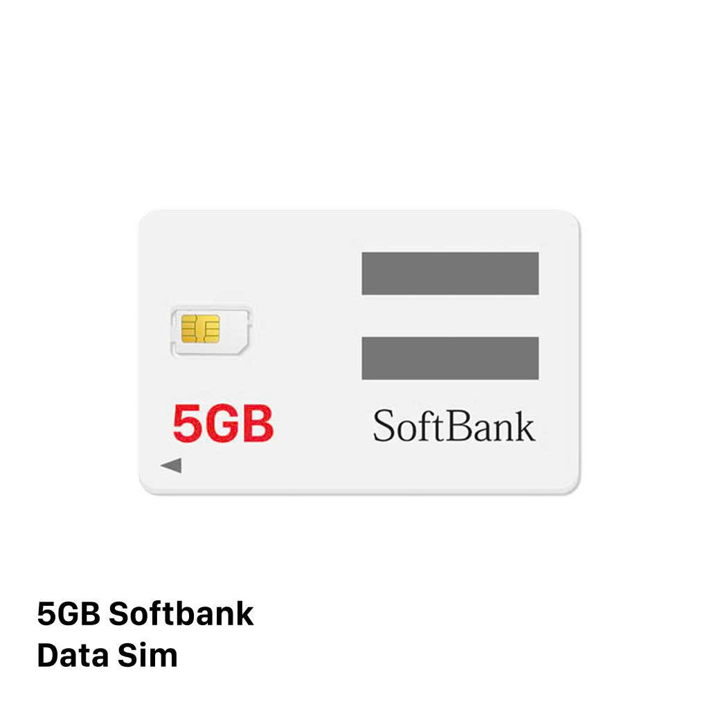 Kartu SIM data Softbank 5GB - Habis Terjual 
