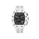 Jam Tangan Tsar Bomba Ceramic TB8204B Bertenaga Baterai 