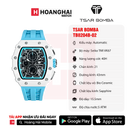 Jam Tangan Tsar Bomba Ceramic TB8204B Bertenaga Baterai 