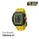 Jam Tangan Tsar Bomba Stainless Steel TB8204Q Bertenaga Baterai 