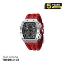 Jam Tangan Tsar Bomba Stainless Steel TB8204Q Bertenaga Baterai 