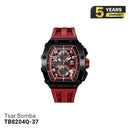 Jam Tangan Tsar Bomba Stainless Steel TB8204Q Bertenaga Baterai 