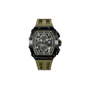 Jam Tangan Tsar Bomba Stainless Steel TB8204Q Bertenaga Baterai 