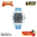 Jam Tangan Bertenaga Baterai Tsar Bomba Ceramic TB8204QA 