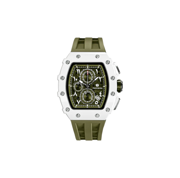 Jam Tangan Bertenaga Baterai Tsar Bomba Ceramic TB8204QA 