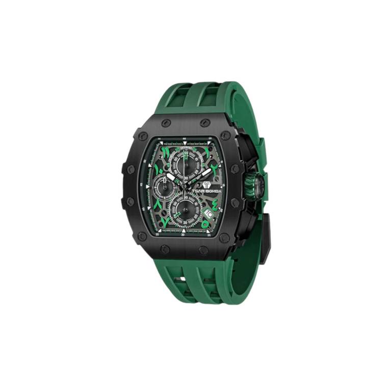 Jam Tangan Bertenaga Baterai Tsar Bomba Ceramic TB8204QA 