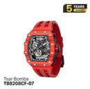 Jam Tangan Mekanik Tsar Bomba Carbon TB8208CF 