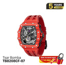 Jam Tangan Mekanik Tsar Bomba Carbon TB8208CF 