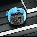 Jam Tangan Mekanik Tsar Bomba Carbon TB8208CF 