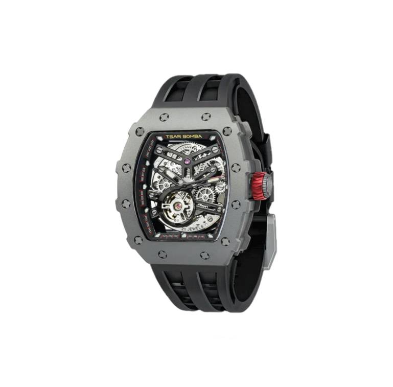Jam Tangan Mekanik Tsar Bomba Titanium TB8208T 