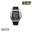 Jam Tangan Tsar Bomba Stainless Steel TB8211Q Bertenaga Baterai 