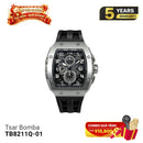 Jam Tangan Tsar Bomba Stainless Steel TB8211Q Bertenaga Baterai 