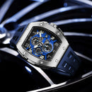 Jam Tangan Tsar Bomba Stainless Steel TB8211Q Bertenaga Baterai 