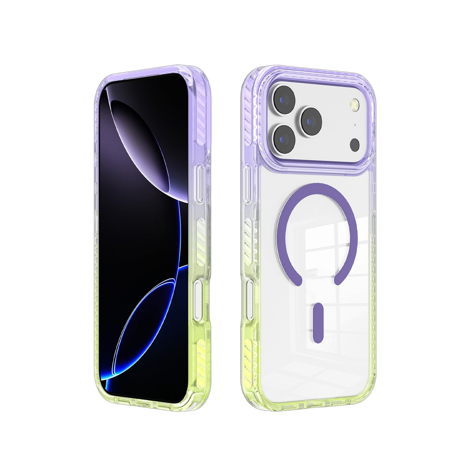 Casing Transparan MagSafe untuk iPhone 