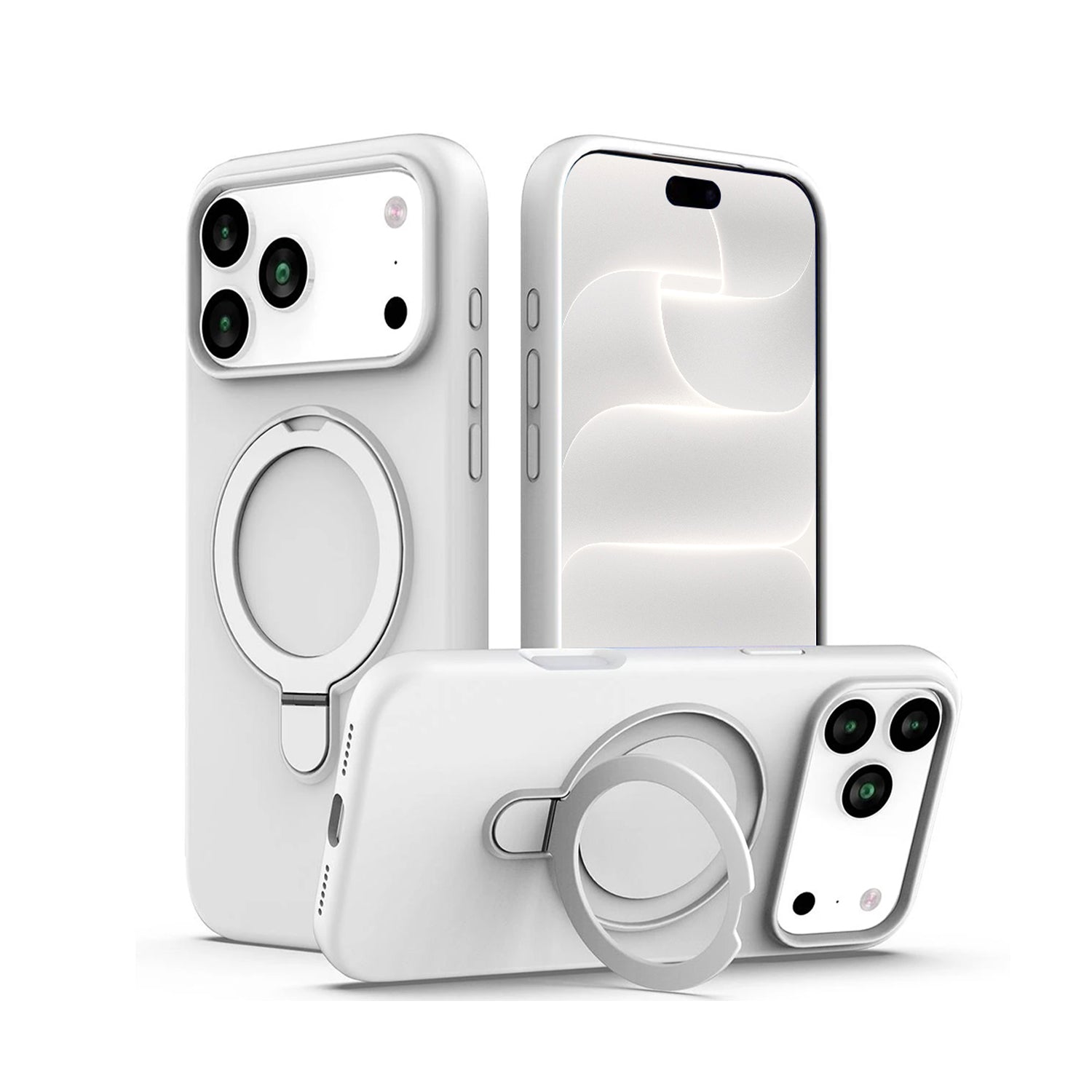 Casing Transparan MagSafe untuk iPhone 