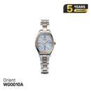 Jam Tangan Wanita Bertenaga Surya Orient iO Natural & Plain RN-WG0010A 
