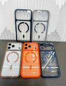 Casing Transparan MagSafe untuk iPhone 