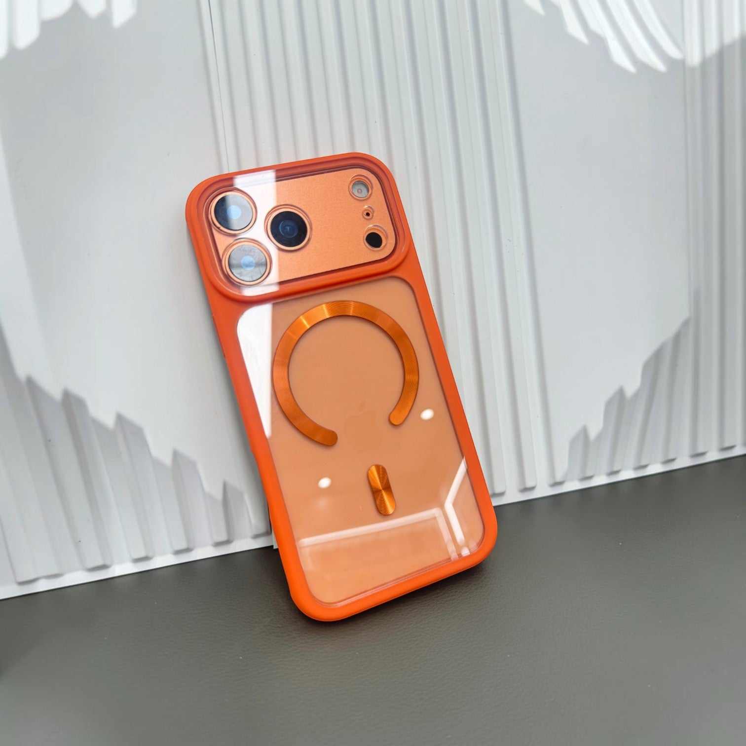 Casing Transparan MagSafe untuk iPhone 