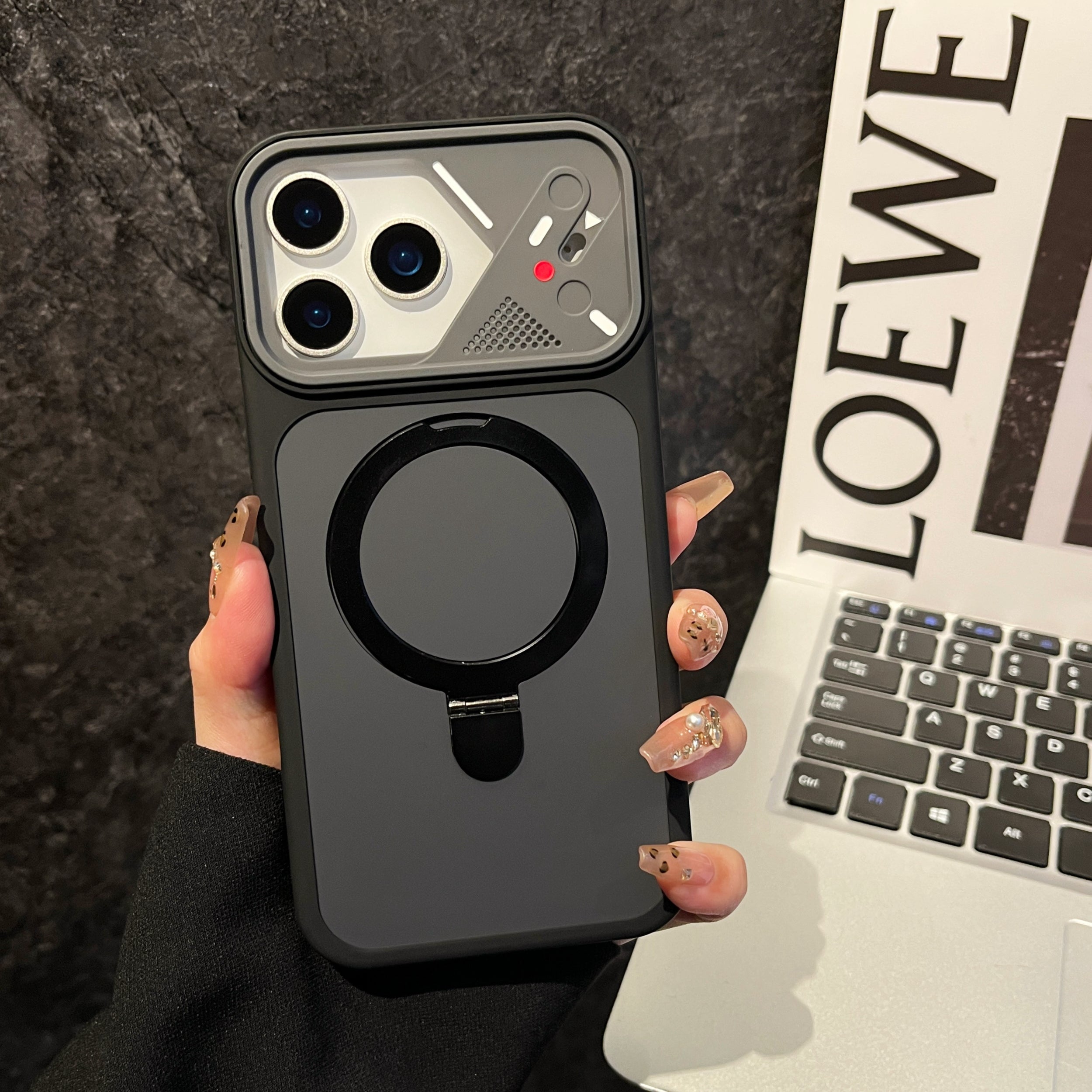 Casing Transparan MagSafe untuk iPhone 