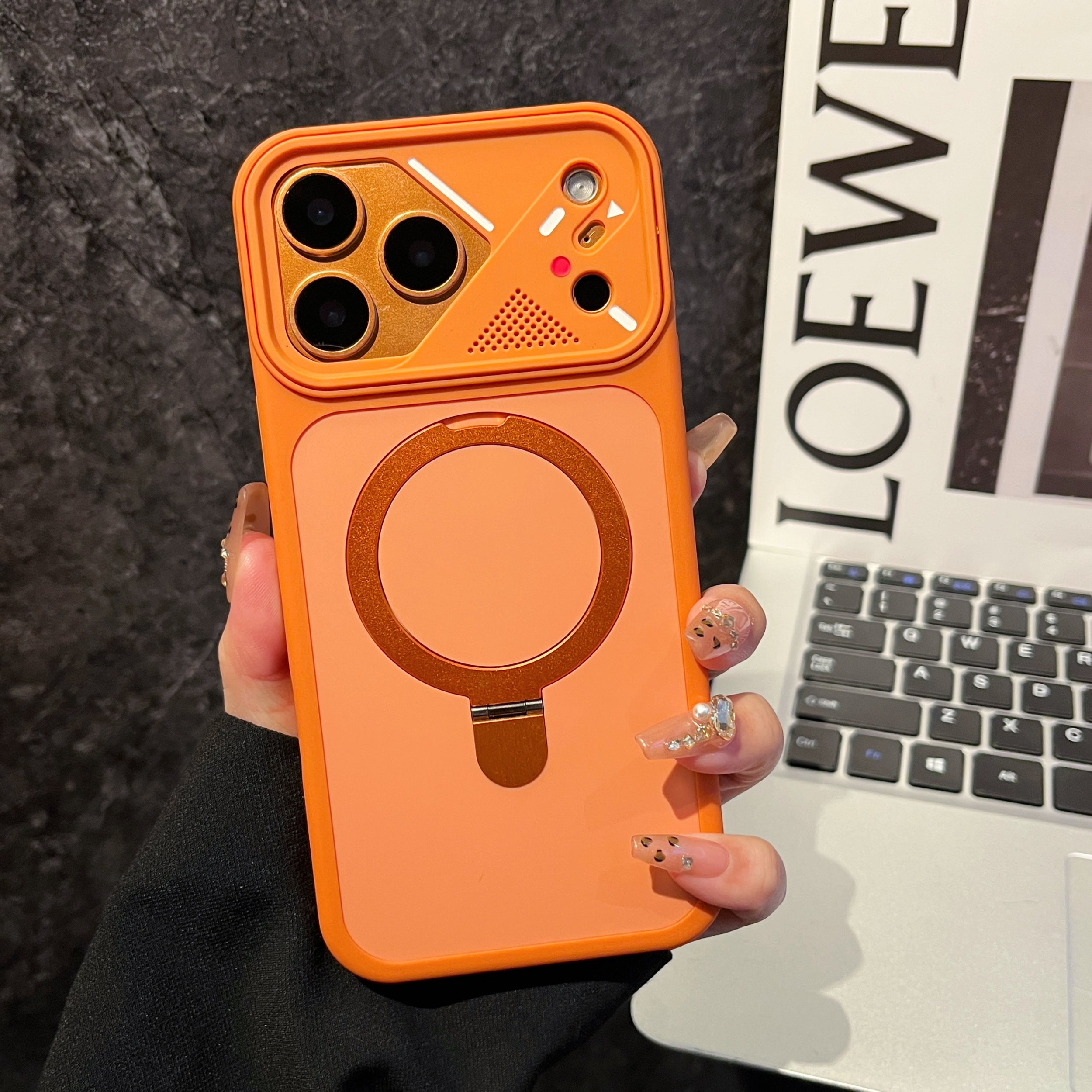 Casing Transparan MagSafe untuk iPhone 