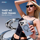 Casing Transparan MagSafe untuk iPhone 