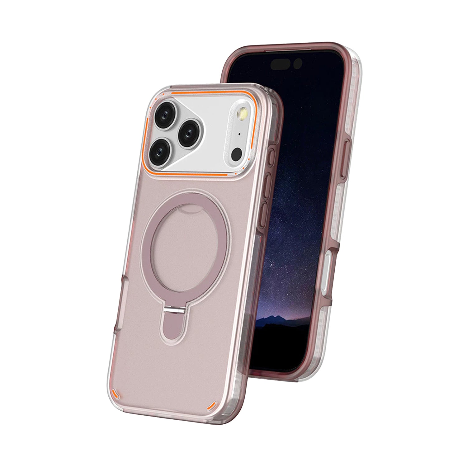 Casing Transparan MagSafe untuk iPhone 