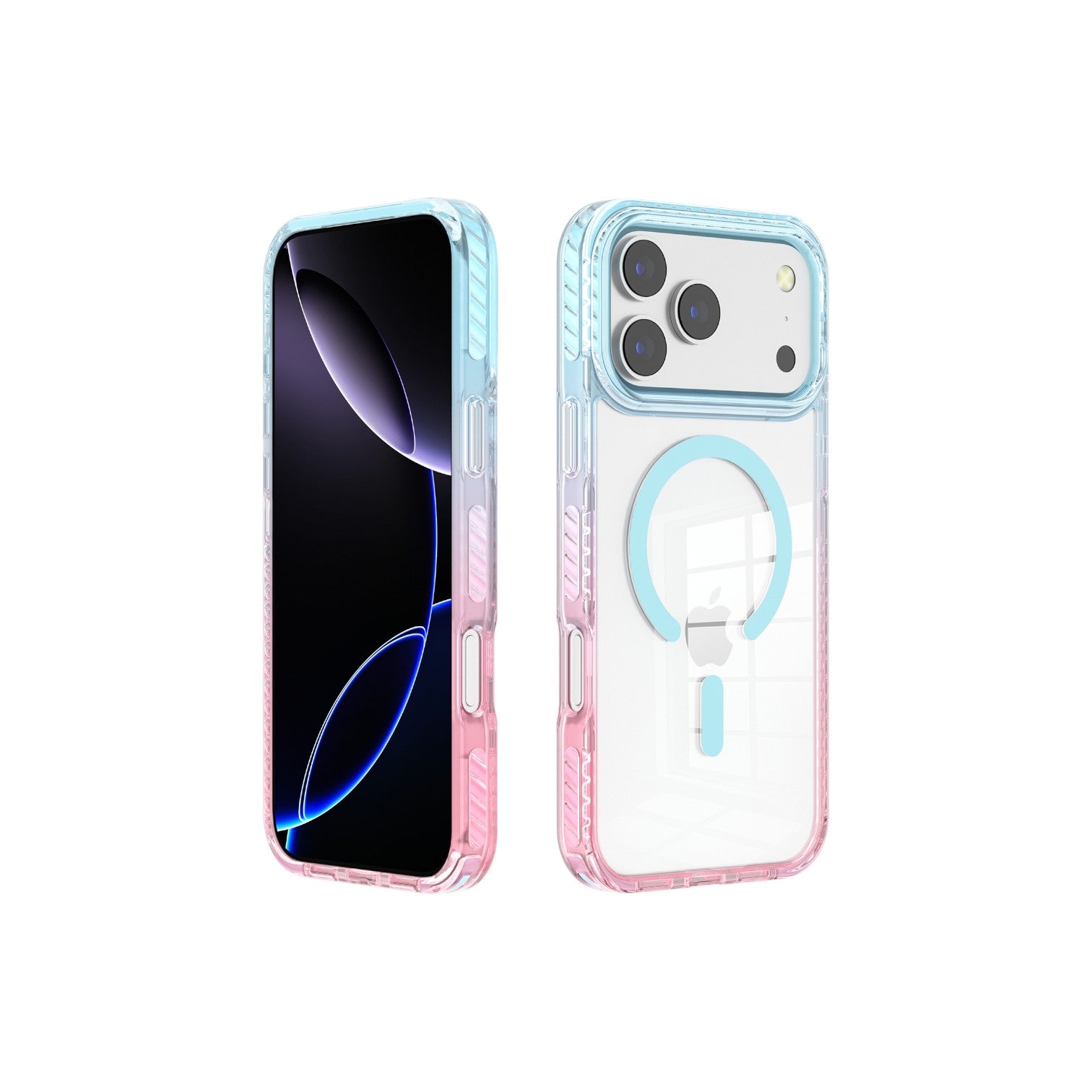 Casing Transparan MagSafe untuk iPhone 