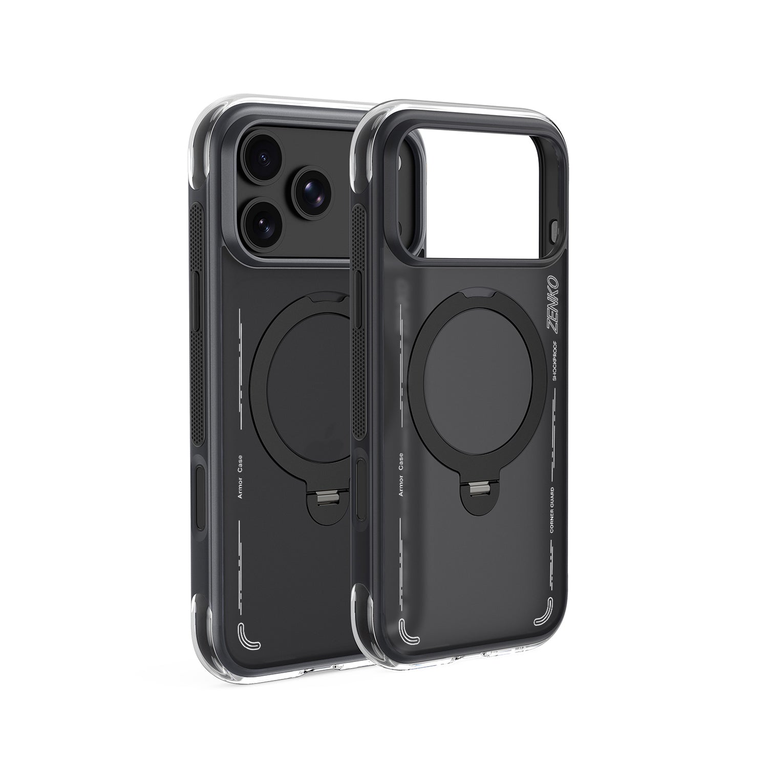 Casing Transparan MagSafe untuk iPhone 