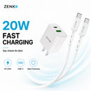 Kabel Pengisian Cepat Gerlax GD-63L 30W 1M Tipe-C ke Lightning 
