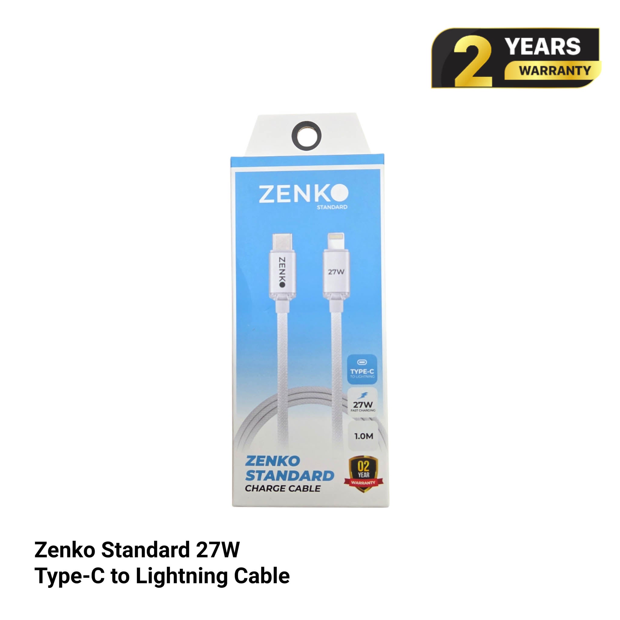 Kabel Pengisian Cepat Gerlax GD-63L 30W 1M Tipe-C ke Lightning 