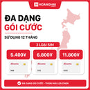 Kartu SIM Data Docomo 5GB - Habis Terjual 