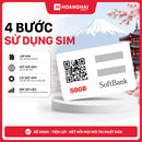 Paket data eSIM Softbank 50GB, harga ¥2.580 